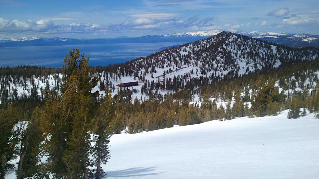 Heavenly Slopes and Lake Tahoe View