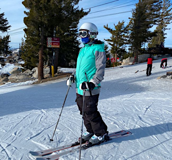 Snowboard in Powder